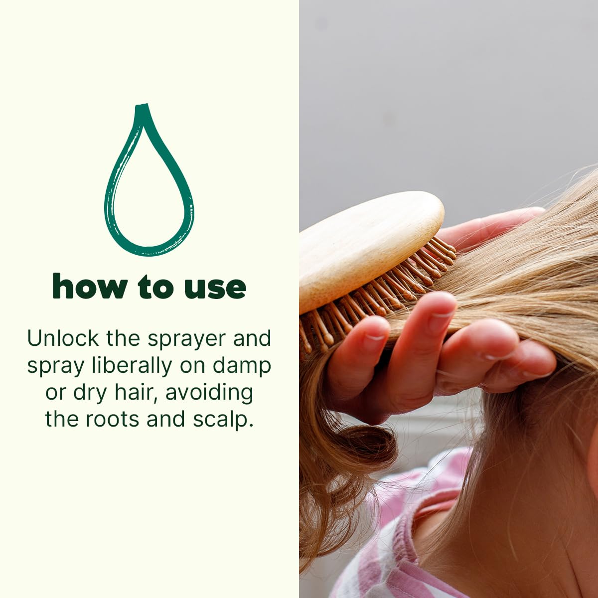 Plant Therapy Hair Therapy KidSafe Detangler Frizz-Taming Spray 8 oz Smooth, Soften & Detangle, Paraben & Synthetic Fragrance Free, Vegan, Argan Beauty & Personal Care Plant Therapy