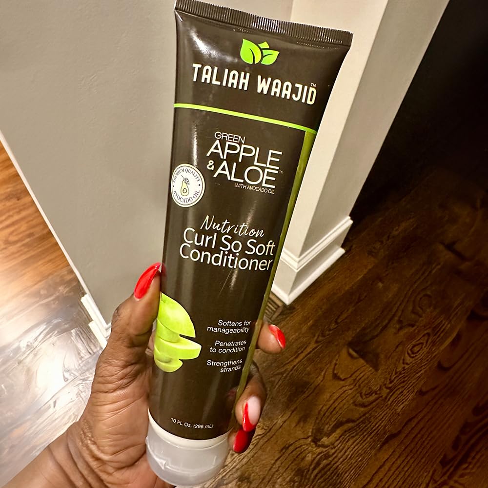 Taliah Waajid Curl So Soft Conditioner, 10 fl oz - Moisturizing Conditioner for Curly & Coily Hair - Defines Curls, Softens, Detangles & Hydrates