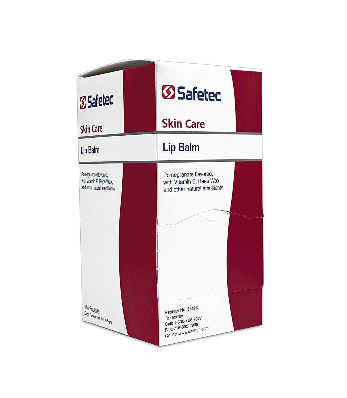 Safetec Lip Balm Pomegranate Flavored, One color, 144 Count Beauty & Personal Care Safetec