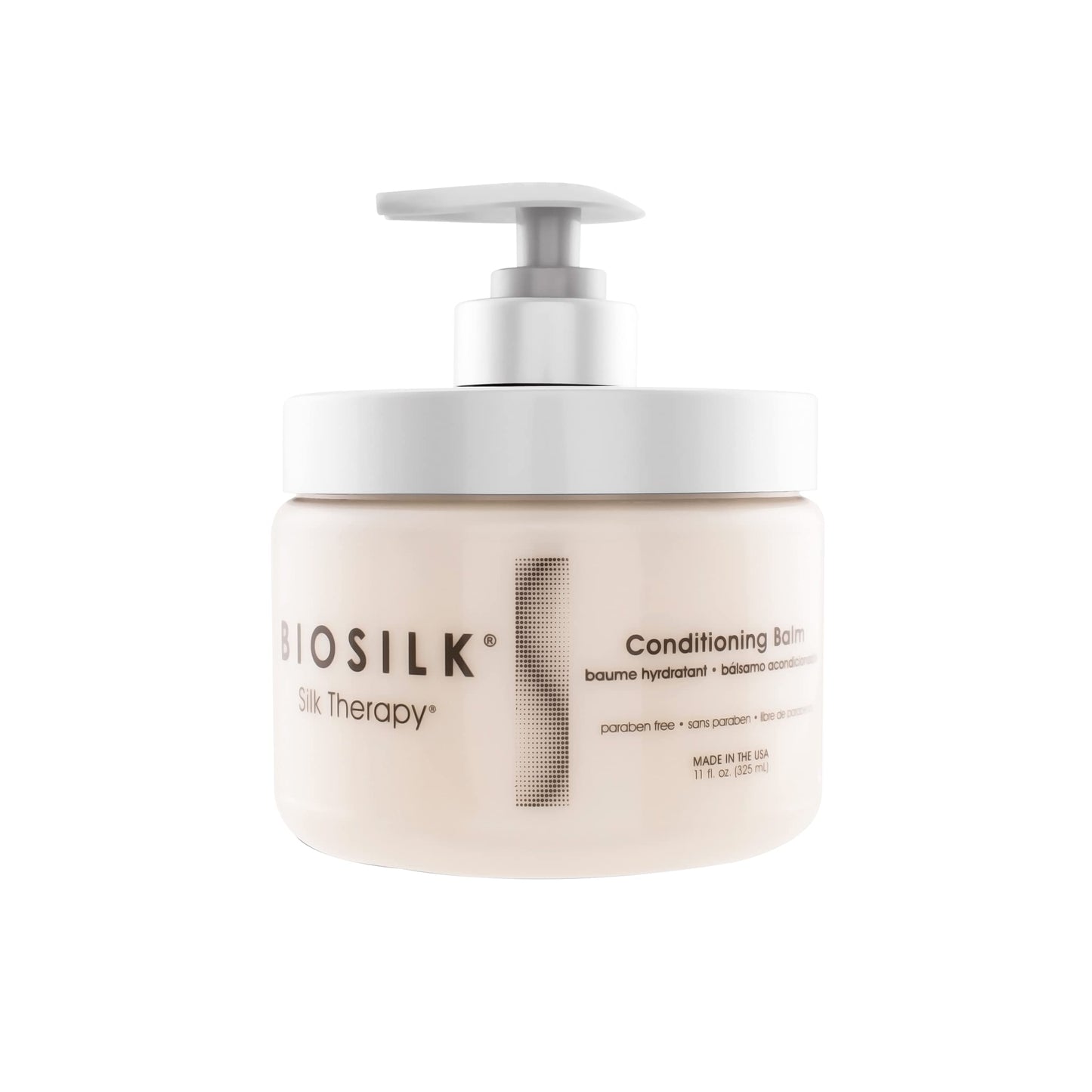 BioSilk Silk Therapy Conditioning Balm, Restores Shine & Smoothness, Deep Conditioning Treatment, Sulfate, Paraben & Cruelty-Free, 11 Oz Beauty & Personal Care BioSilk