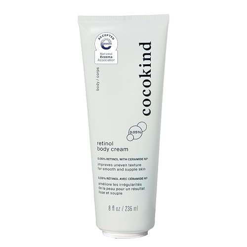 Cocokind Retinol Body Cream, Youthful Body Skin Treatment for all Skin Types, Fragrance Free, Cruelty Free, Vegan, 8 fl oz Beauty & Personal Care Cocokind