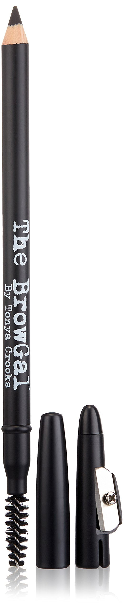 The BrowGal Skinny Eyebrow Pencil, Black, 0.04 Oz Beauty & Personal Care The BrowGal