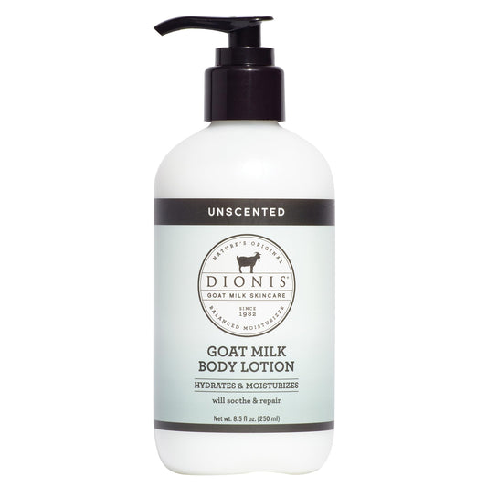 Dionis Goat Milk Lotion - Moisturizing Body Lotion for Dry Skin, Sensitive Skin Safe, Lightweight Non-Greasy Formula, Lotion Pump - Unscented 8.5 oz Beauty & Personal Care Dionis