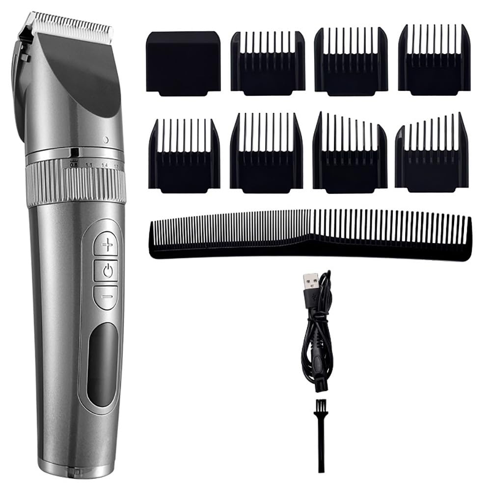 RASRGTRQ Mens Hair Clippers, Professional Hair Clipper for Men Beard Trimmer Machine for Shaving Hair Trimmer Hair Cutting Machine Beard Trimmer Fast Beauty and Personal Care RASRGTRQ