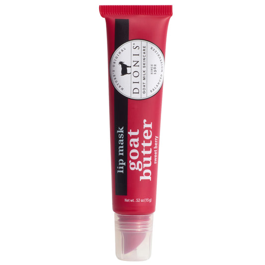 Dionis Goat Butter Lip Mask - Hydration Lip Treatment with Gentle Exfoliation, Conditioning Mask with Shea Butter, Jojoba Oil, Raspberry Seed Oil Beauty & Personal Care Dionis