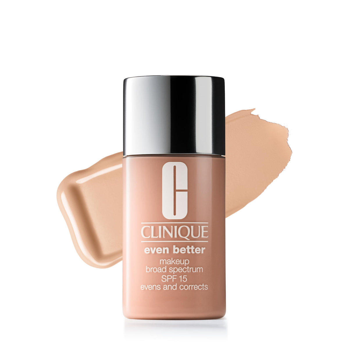 Clinique Even Better Makeup Liquid Foundation SPF 15 With Vitamin C For Dry + Oily Combination Skin Types | Medium Coverage + Natural Finish | Evens Beauty & Personal Care Clinique