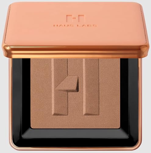 HAUS LABS BY LADY GAGA Power Sculpt Velvet Powder Bronzer - Soleil Sand Fair Beauty & Personal Care HAUS LABS BY LADY GAGA