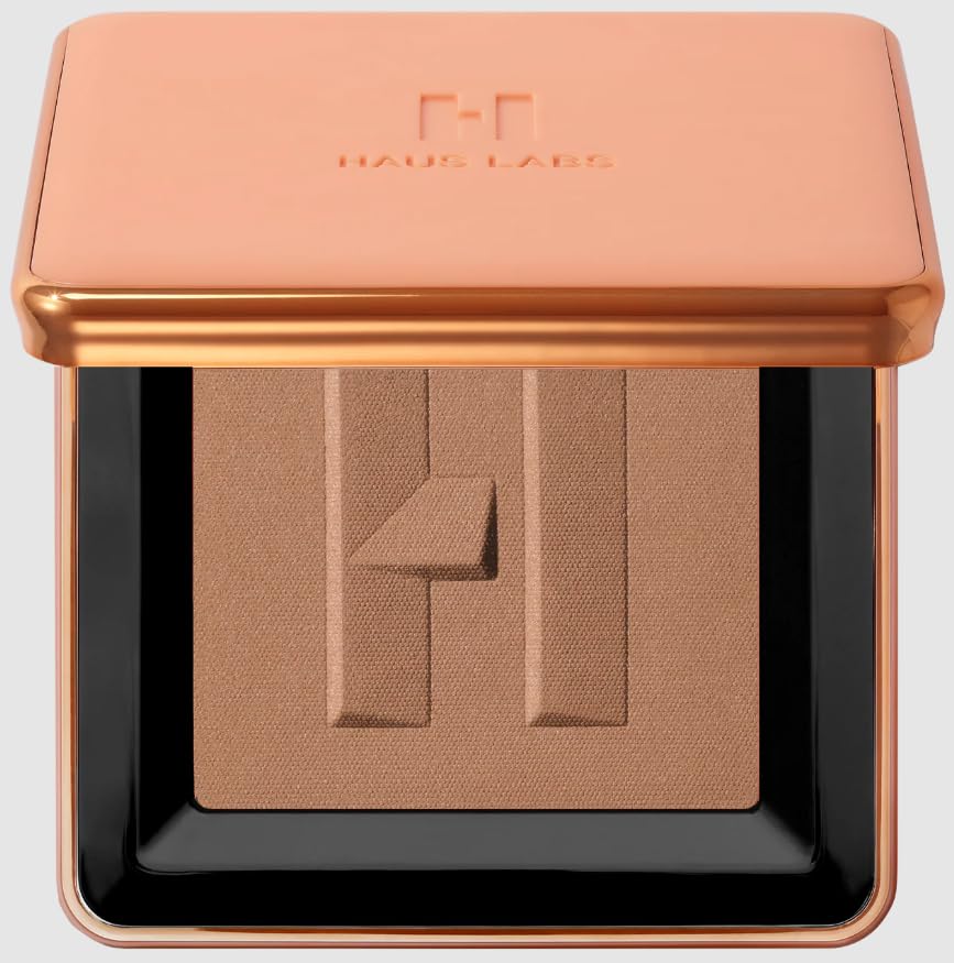 HAUS LABS BY LADY GAGA Power Sculpt Velvet Powder Bronzer - Soleil Sand Fair Beauty & Personal Care HAUS LABS BY LADY GAGA