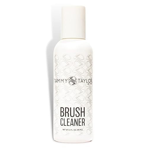Tammy Taylor Acrylic Nail Brush Cleaner Liquid, Removes Solid Gel Nail Polish, Acrylic Dip Powder, All-in-One Poly Gel Slip Solution + Kolinsky Sable Beauty & Personal Care Tammy Taylor