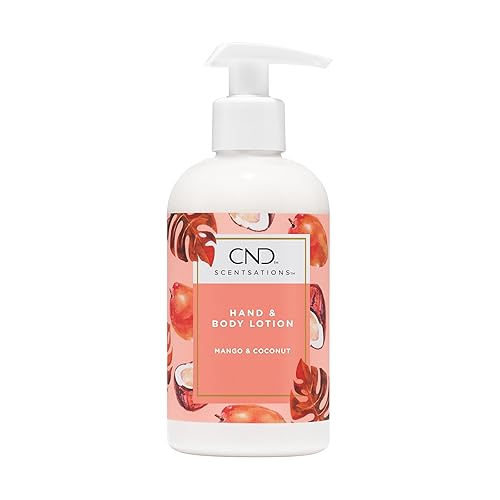 CND Scentsations Hydrating Hand & Body Lotion, Lotion for Dry Skin, Moisturizing Formula for Healthier, Softer Skin, Nice Scented, Mango & Coconut Beauty & Personal Care CND