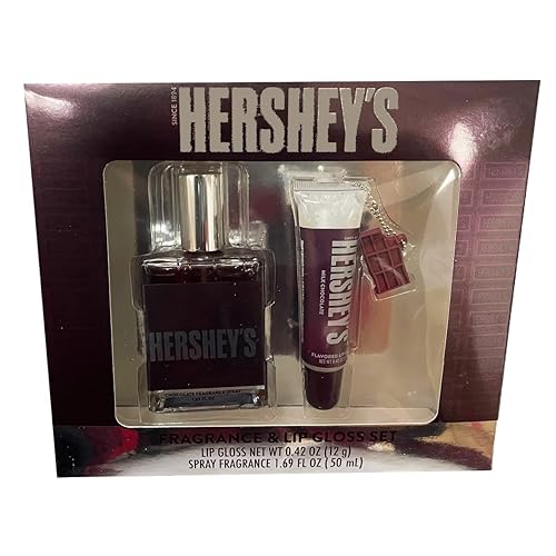 Taste Beauty 2-Piece Milk Chocolate Scented Fragrance and Flavored Lip Gloss Set by Hershey Beauty & Personal Care Taste Beauty