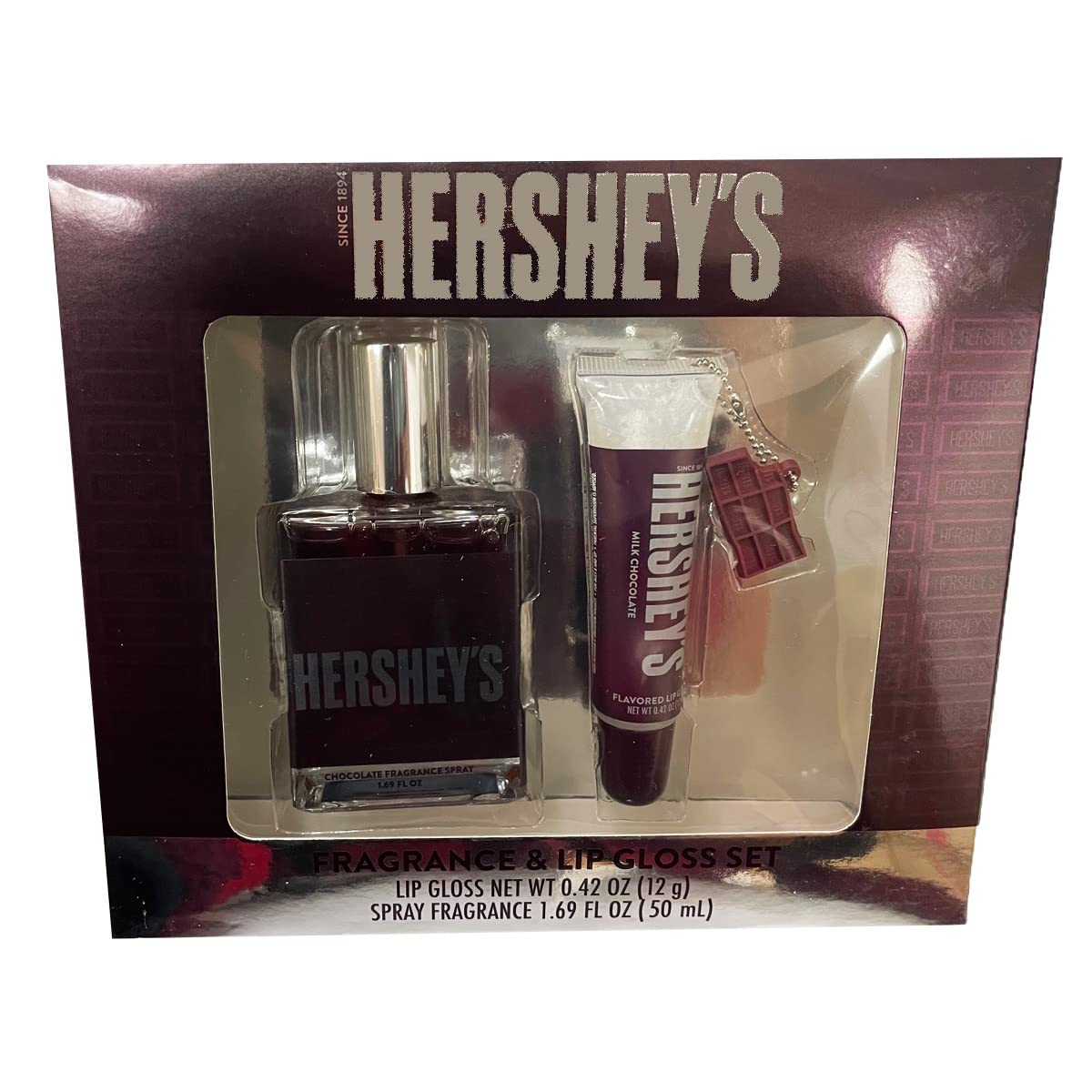 Taste Beauty 2-Piece Milk Chocolate Scented Fragrance and Flavored Lip Gloss Set by Hershey Beauty & Personal Care Taste Beauty