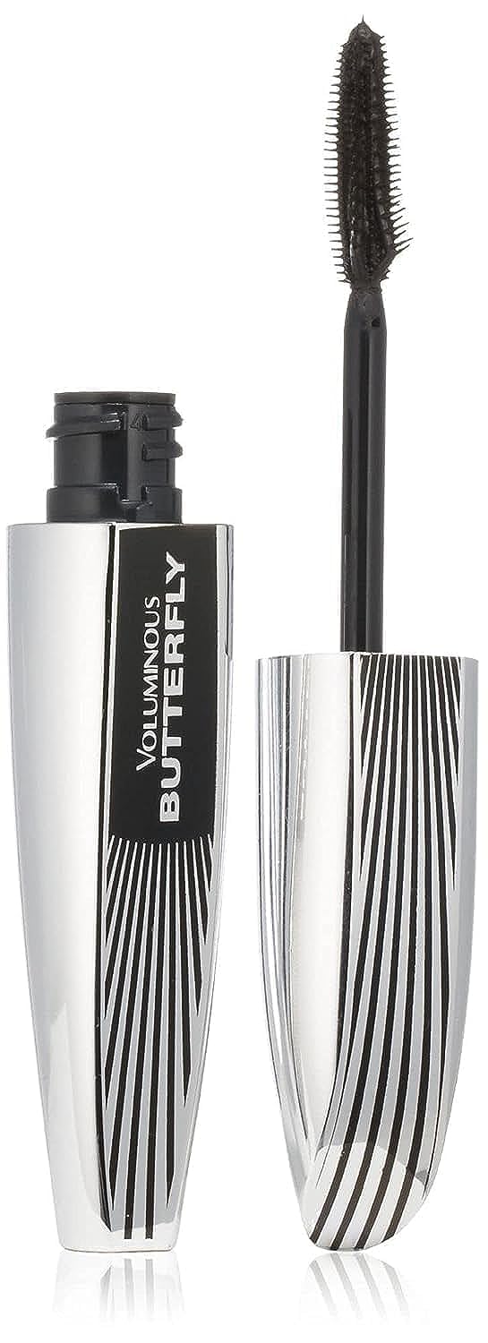 L'Oreal Paris Voluminous Butterfly Mascara, Washable, Blackest Black, 0.22 Fl. Oz., 1 Count Beauty & Personal Care L'Oreal Paris
