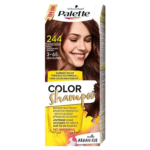 Palette Color Shampoo, 70 ml./2.3 fl.oz. (244 - Chocolate Brown) Beauty & Personal Care Palet