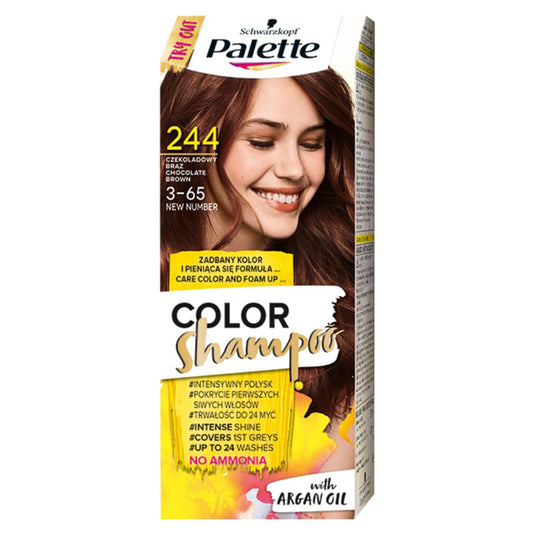 Palette Color Shampoo, 70 ml./2.3 fl.oz. (244 - Chocolate Brown) Beauty & Personal Care Palet