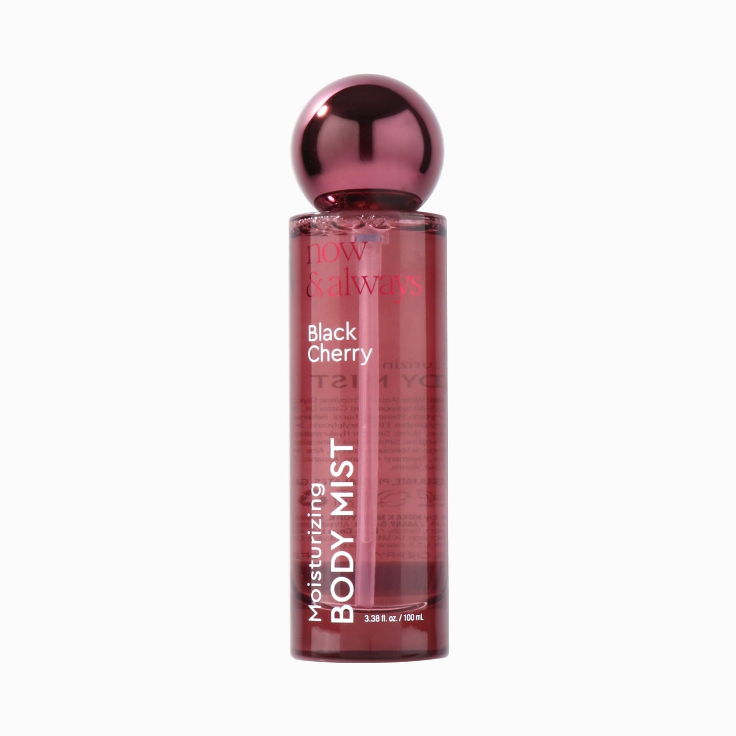NICKA K NEW YORK Now & Always Body Mist, Lightweight Fragrance, Non-Sticky Elegant Scents, Ideal For Layering or Refreshing Throughout the Day (Black Beauty & Personal Care NICKA K NEW YORK