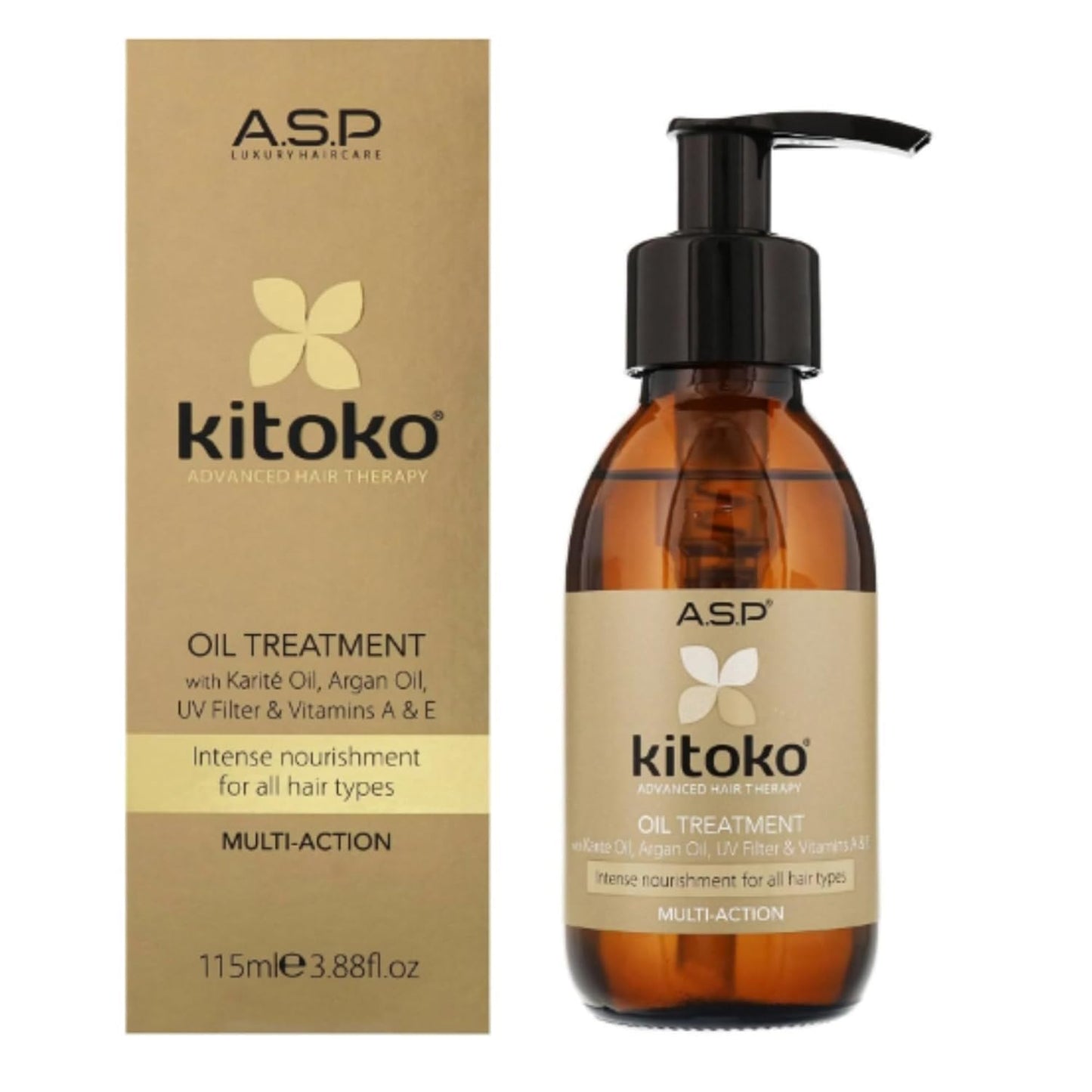 Affinage Kitoko Oil Treatment 3.88 Ounce with Easy Dispensing Pump Beauty & Personal Care Affinage