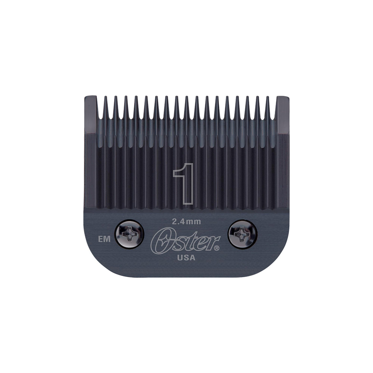 Oster Professional Clipper Blades - Size 1 Clipper Blades - Compatible with All Detachable Blade Clippers - Long-Lasting, High-Carbon Steel, Treated