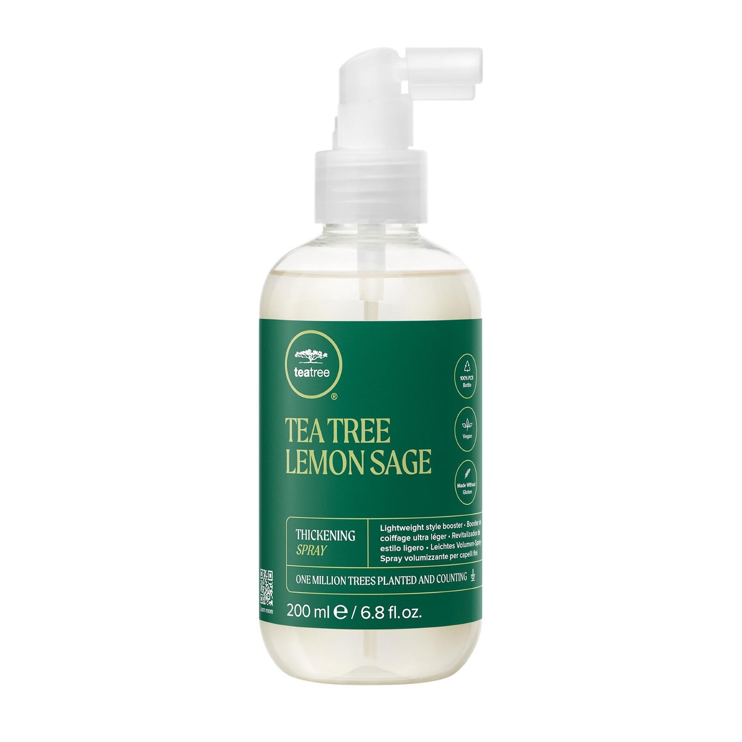 Tea Tree Lemon Sage Thickening Spray, Builds Body + Boosts Volume, For Fine Hair, 6.8 fl. oz. Beauty & Personal Care Tea Tree