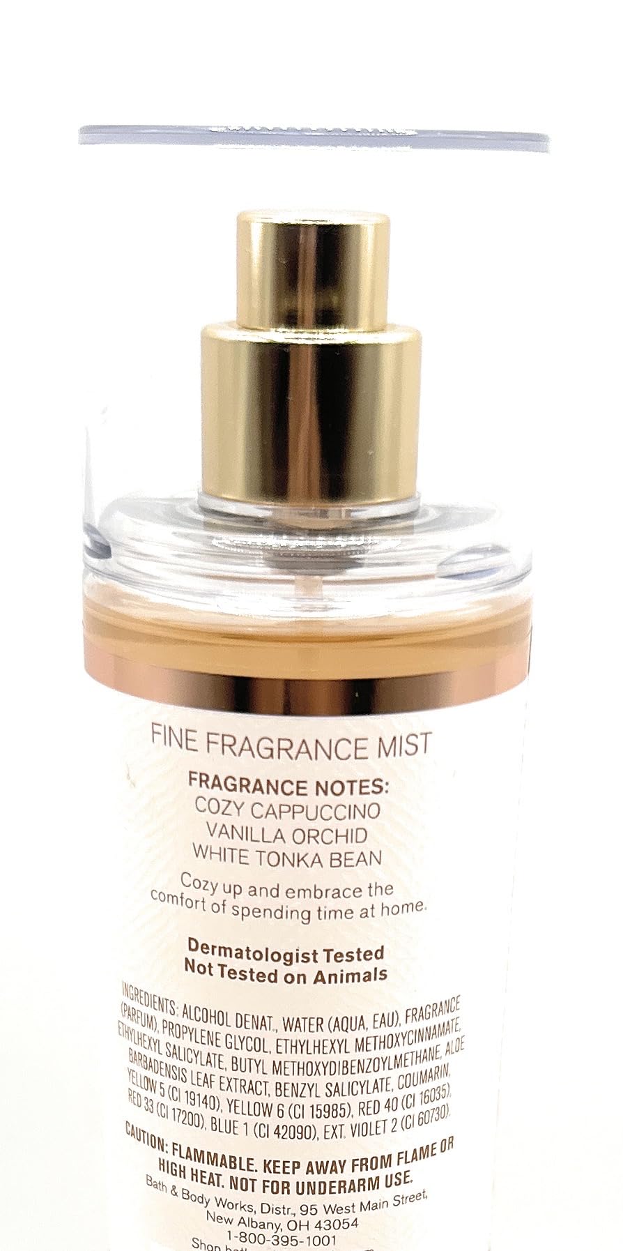 Bath and Body Works Vanilla Mocha Cream Fine Fragrance Mist 8 Ounce Body Spray Beauty & Personal Care Bath & Body Works