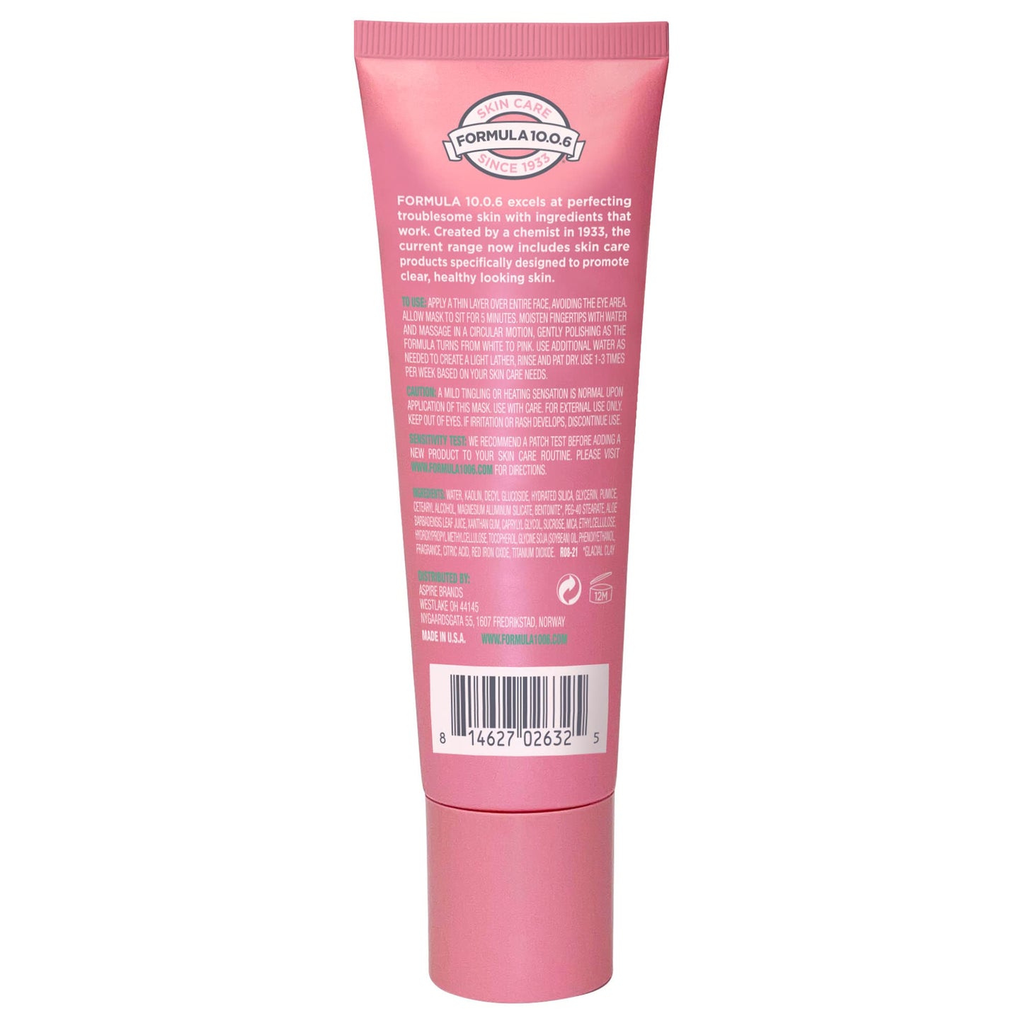 FORMULA 10.0.6 - The Change Maker a multi-tasking mask, polish and wash 2.7 fl oz (80ml) Beauty & Personal Care FORMULA 10.0.6