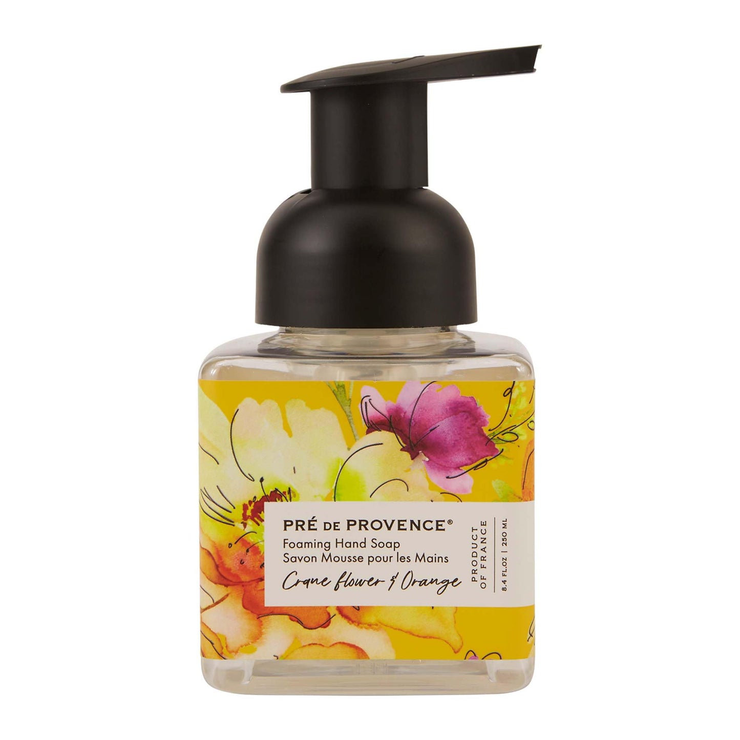 Pre de Provence Le Jardin Collection Scented Foaming Hand Soap, Gentle & Moisturizing, Infused with Jojoba & Cotton Seed Oils, 250 ml, Crane Flower Beauty & Personal Care Pre de Provence