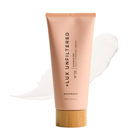 + Lux Unfiltered N°32 Gradual Self Tanner, Hydrating Self Tanning Lotion with Shea Butter & Squalane - Non-Sticky, No Transfer, Natural-Looking Tan Beauty & Personal Care + Lux Unfiltered
