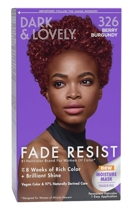 Dark & Lovely Color #326 Berry Burgundy (Pack of 2) Beauty & Personal Care Dark & Lovely