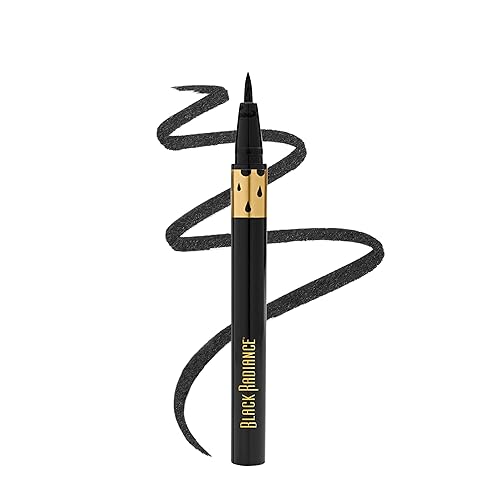Black Radiance Fine Line Waterproof Liquid Eyeliner Pen - Black Velvet Beauty & Personal Care Black Radiance