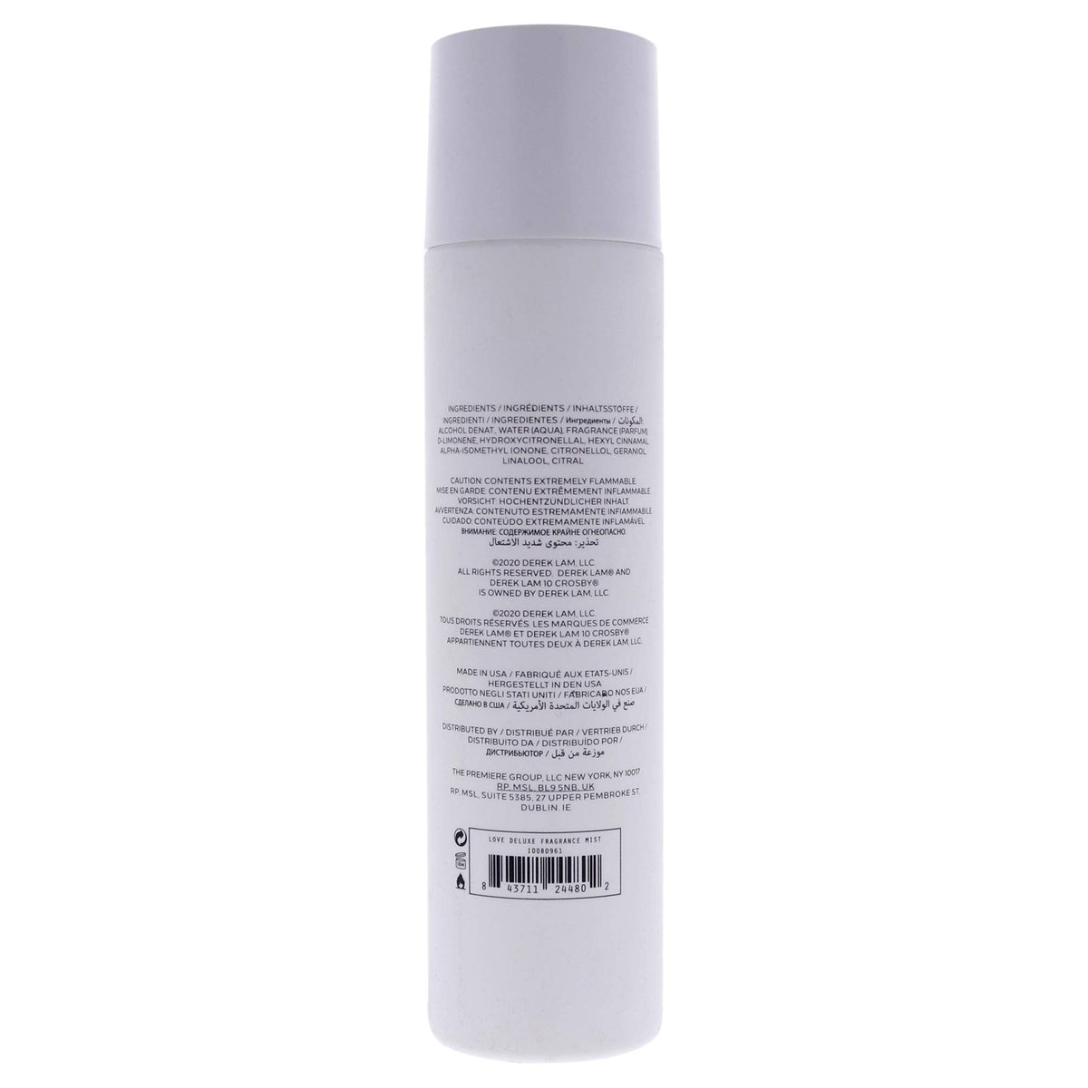 DEREK LAM 10 Crosby - Love Deluxe - 8 Oz Fragrance Mist - A Delicate, Refreshing Scent For Women - Perfume Spray With Floral, Woody, Musk Notes Beauty & Personal Care Derek Lam