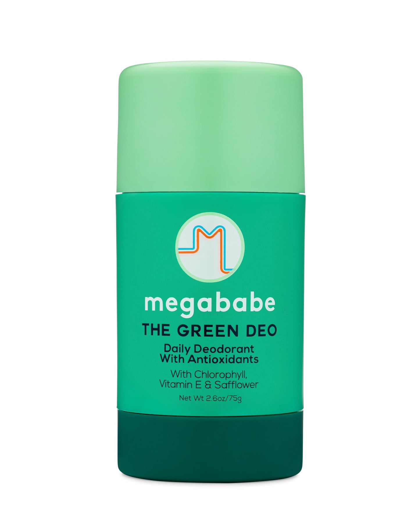 Megababe Daily Deodorant - Green Deo - Summer and Hot Weather Essential - Odor-neutralizing Chlorophyll - Aluminum-Free, All Natural - 2.6 oz Beauty and Personal Care Megababe