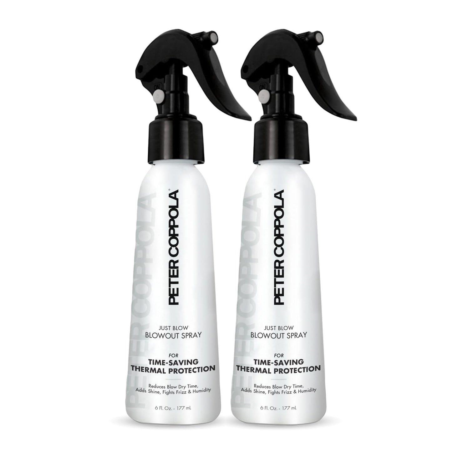 PETER COPPOLA Just Blow - Blow Dry Spray with Heat Protectant - Smoothes and Straightens All Hair Types, Conditions, and Adds Shine (6 oz, 2 Pack) Beauty & Personal Care PETER COPPOLA