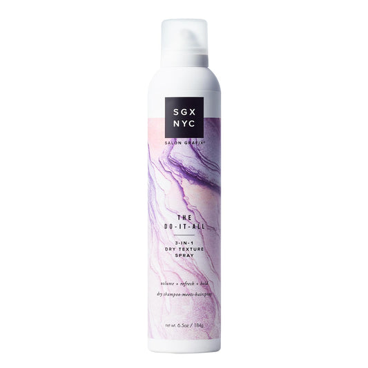 SGX NYC Dry Texture Spray | 3-in-1 Dry Shampoo & Hairspray | Refreshes Hair, Adds Texture, UV Protection | Vegan, Paraben-Free, 6.5 oz Beauty & Personal Care SGX NYC