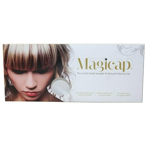 MAGICAP Pro Salon Silicon Hairdressing Highlighting Frosting Cap & FREE Hook Beauty & Personal Care Magicap