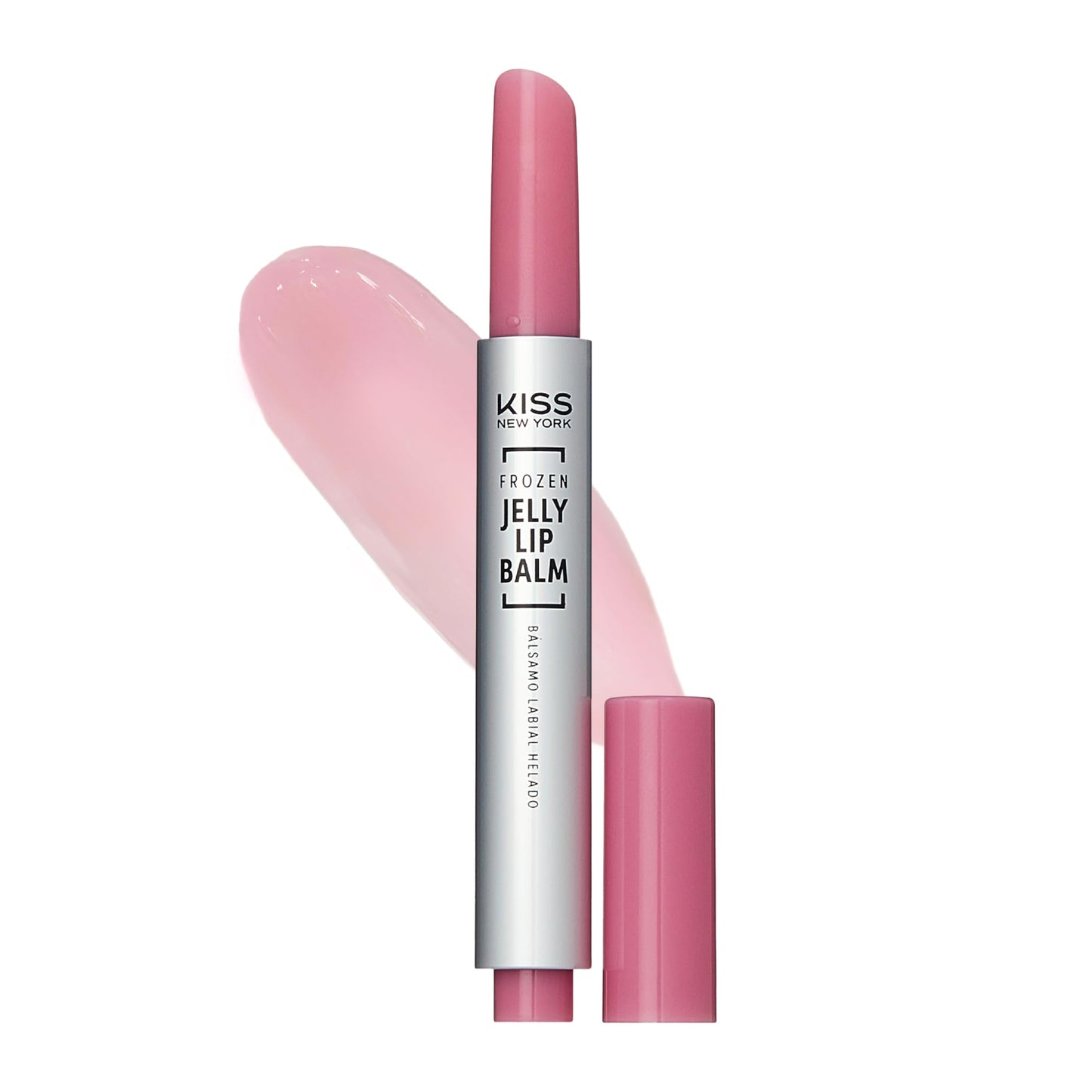 KISS NEW YORK Frozen Jelly Lip Balm Pen, High Shine Lip Gloss for Sheer Tint, Hydrating Melting Lipstick With Hyaluronic Acid, Cooling Effect Beauty and Personal Care Kiss