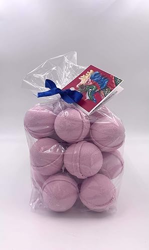 Spa Pure Dragon Blood Fizzies: USA Made Bath Bombs with Shea Butter, Ultra Moisturizing, Great for Dry Skin (14 Count) Pack of 1 Beauty & Personal Care Spa Pure