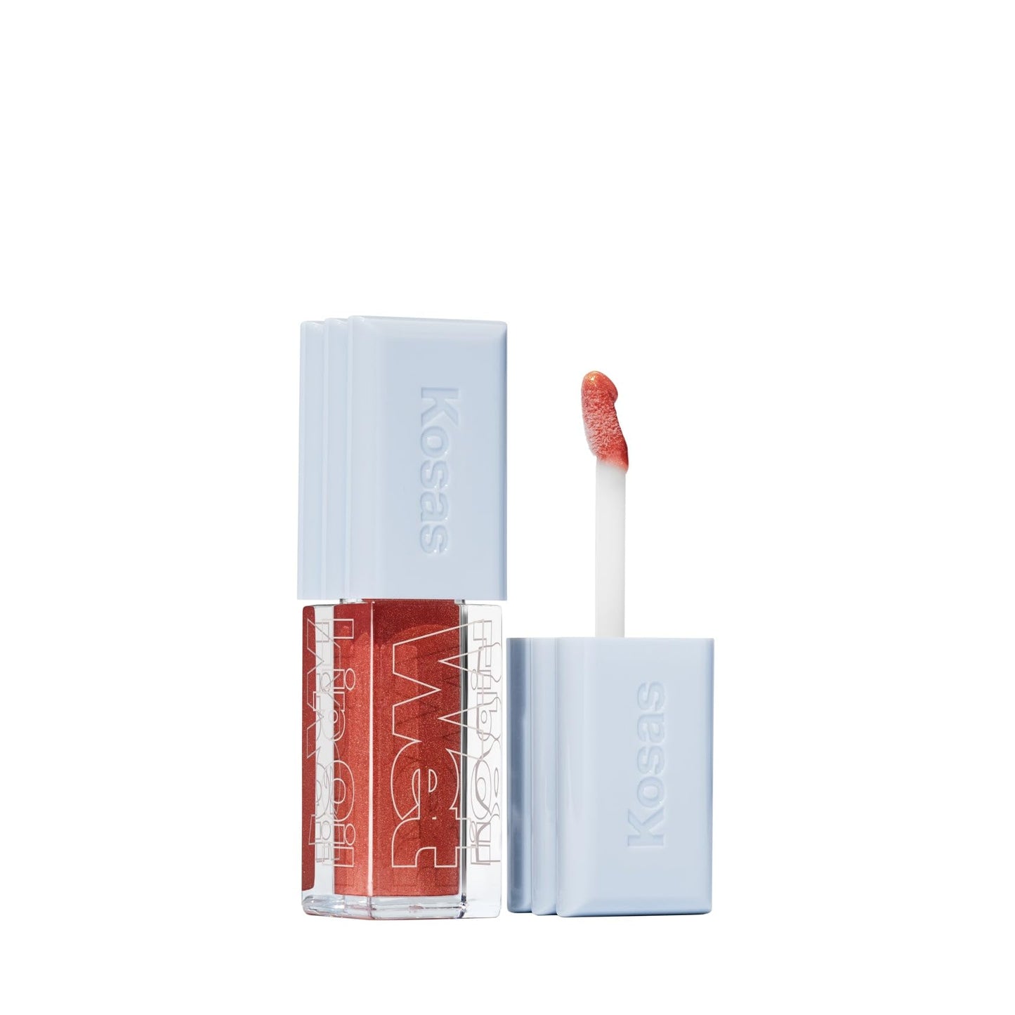 Kosas Wet Lip Oil Gloss - Hydrating Lip Plumping Treatment with Hyaluronic Acid & Peptides, Non-Sticky Finish (Dip) Beauty & Personal Care Kosas