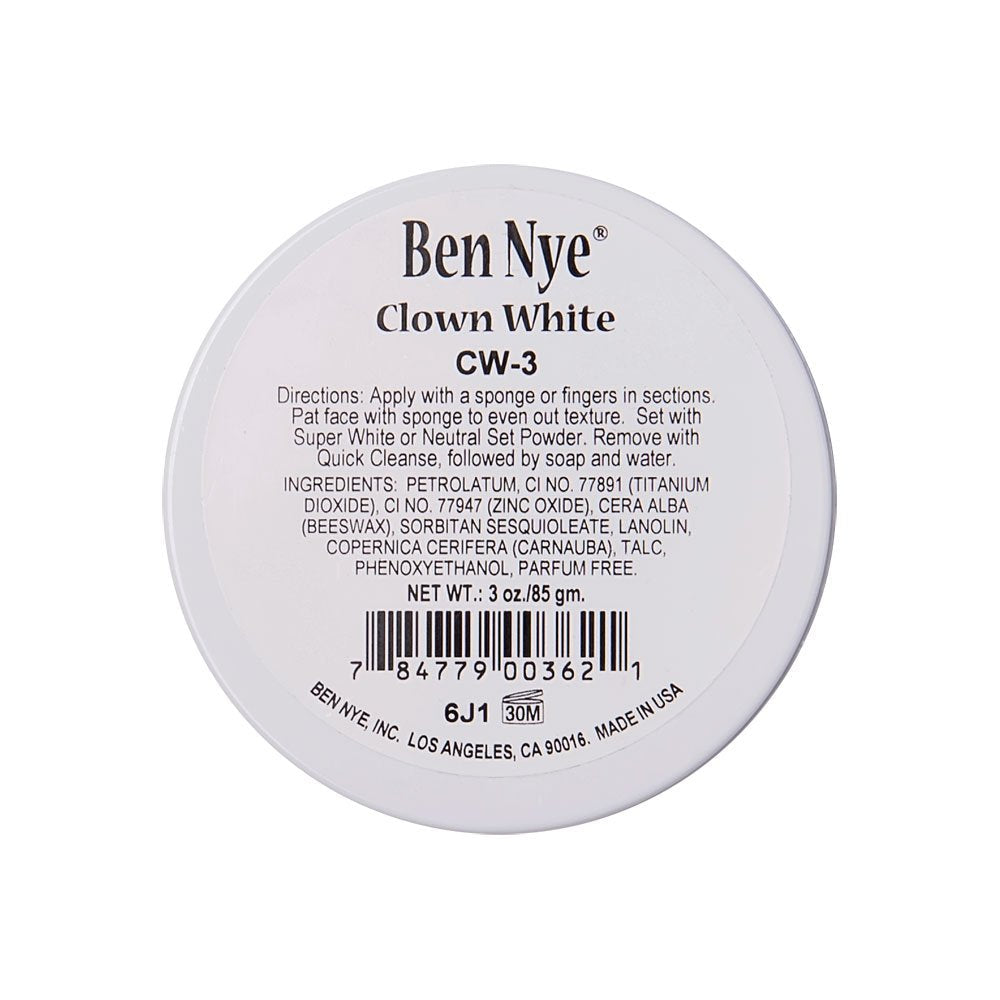 Ben Nye Clown White Makeup ,3 oz Beauty & Personal Care Ben Nye
