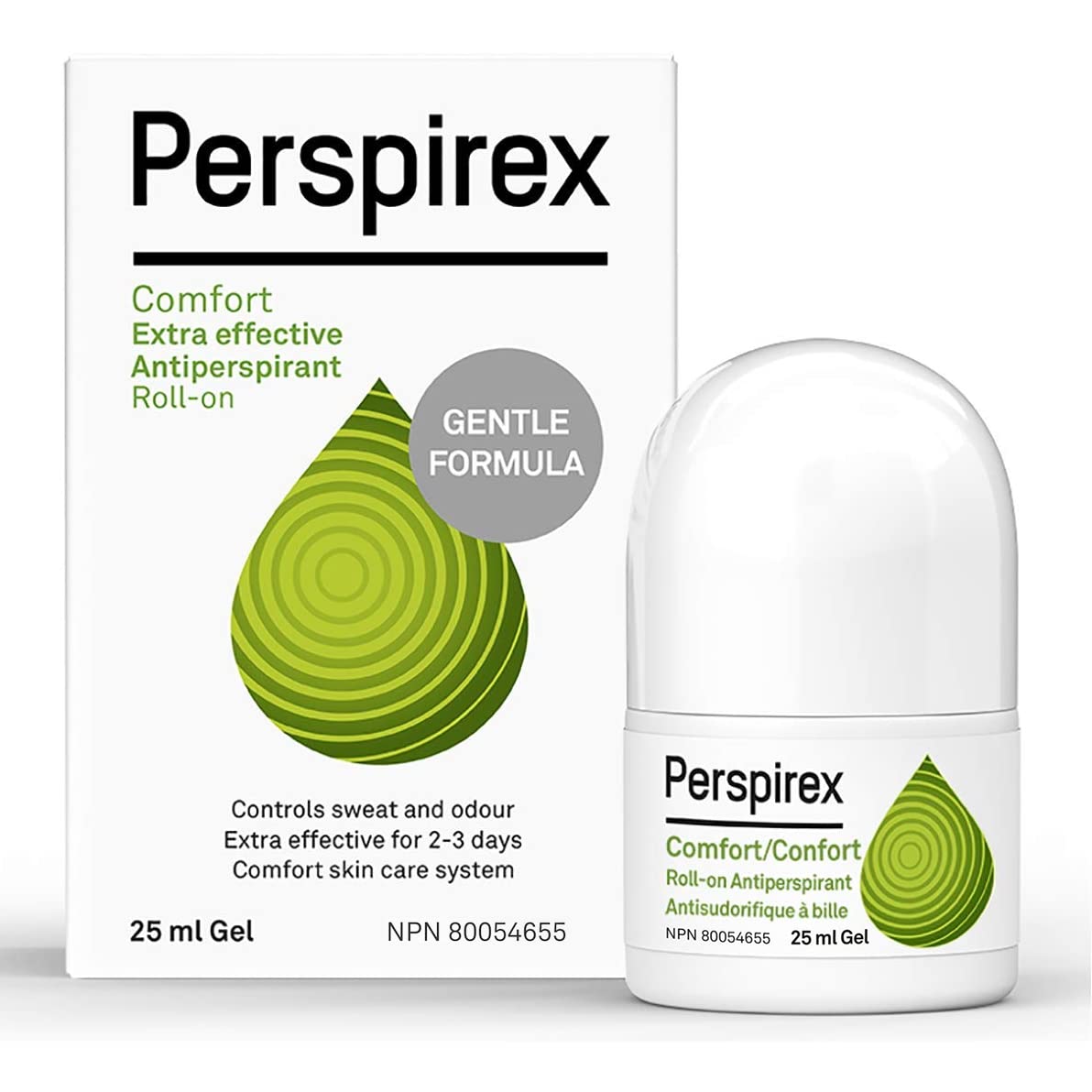 Perspirex Comfort Antiperspirant for Men and Women - Roll On Deodorant for Protection Against Sweat and Odour Beauty and Personal Care PERSPIREX