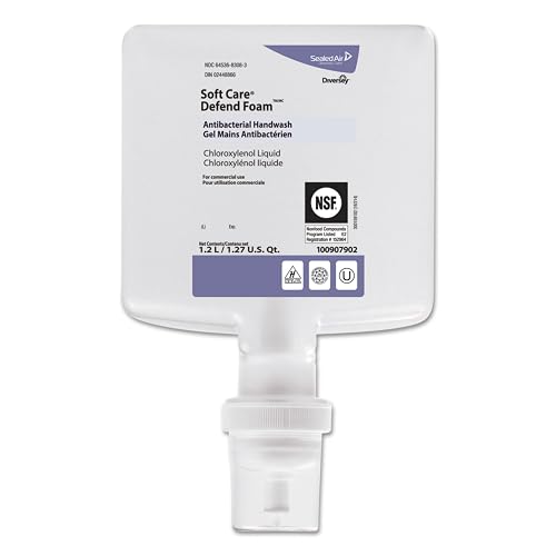Diversey 100907902 Soft Care Defend Foam Handwash, Fragrance-Free, 1.2 L Refill, 6/Carton Beauty & Personal Care Diversey