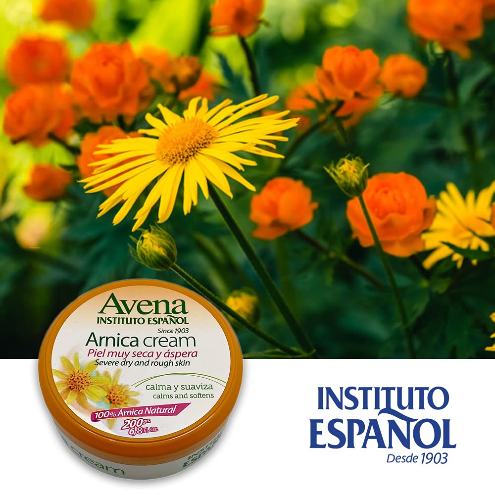 Avena Arnica Cream. Moisturizes, Soothes, Softens and Protects Severely Dry and Rough Skin. Enriched with Natural Arnica and Cocoa Butter. 6.70 oz Beauty & Personal Care Avena