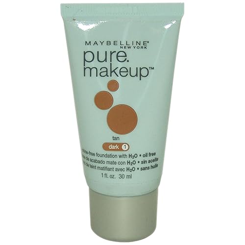 Maybelline Maybelline Pure Makeup Tan - Dark 1 Women Foundation, 1 Ounce Beauty & Personal Care MAYBELLINE