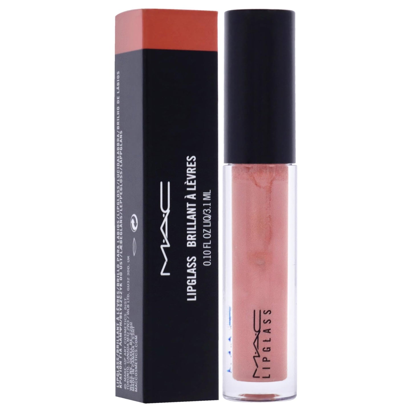 MAC LipGlass Lip Gloss - PRRR Lip Gloss Women 0.1 oz Beauty & Personal Care MAC
