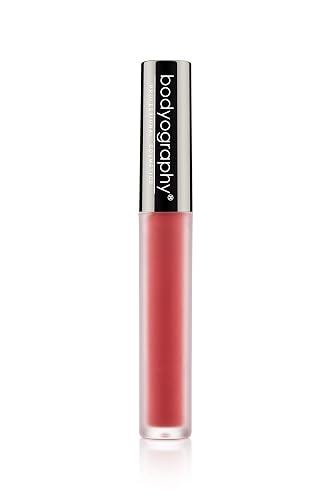 Bodyography Lip Lava Liquid Lipstick Matte - Brick Burnt Orange Pink Nude for Women - 0.08 oz Lipstick Beauty & Personal Care Bodyography