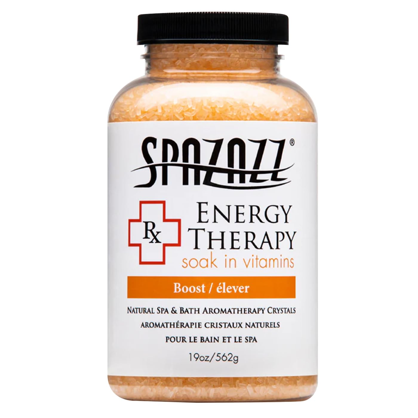 SpaZazz Crystals 19 oz - RX Collection - Energy Therapy Beauty and Personal Care Spazazz
