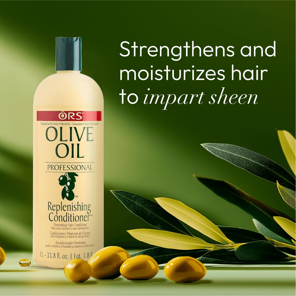 ORS Olive Oil Professional Replenishing Conditioner 33.8 Ounce (Pack of 1) Beauty & Personal Care ORS