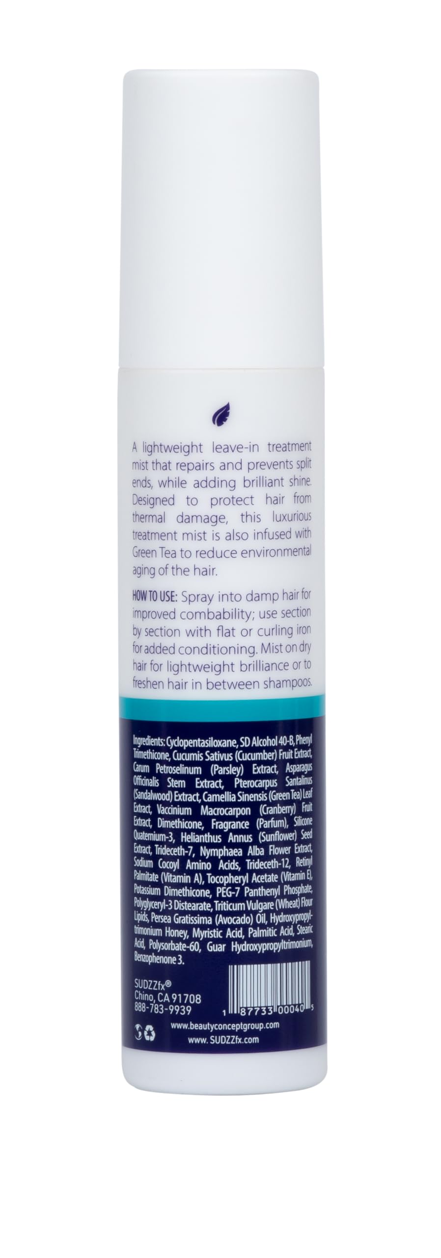 SUDZZFX LUXE - Luxury Shine, Detangling and Polishing Hair Spray- Lightweight - For all Hair Types - 4 Fl Oz Beauty & Personal Care SUDZZFX