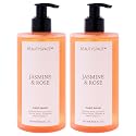 Beauty Space Hand Wash - Jasmine and Rose by BeautySpace for Unisex - 11.8 oz Hand Wash - Pack of 2 Beauty & Personal Care Beauty Space