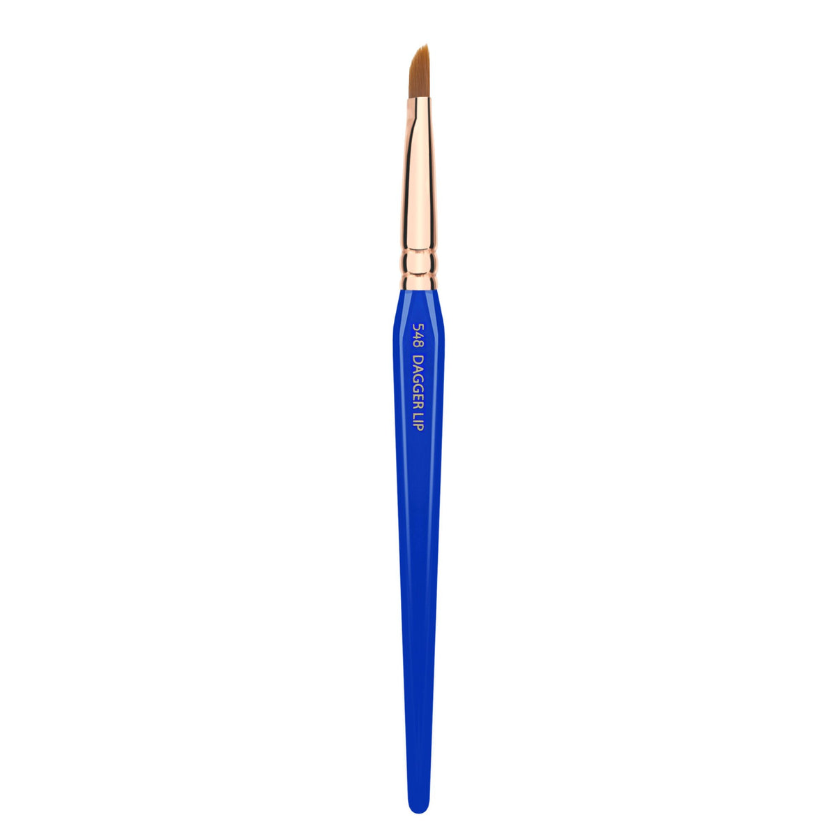Bdellium Tools Professional Makeup Brush - Golden Triangle 548 Dagger Lip - With All Vegan and Soft Synthetic Fibers, For Precise Lip Definition