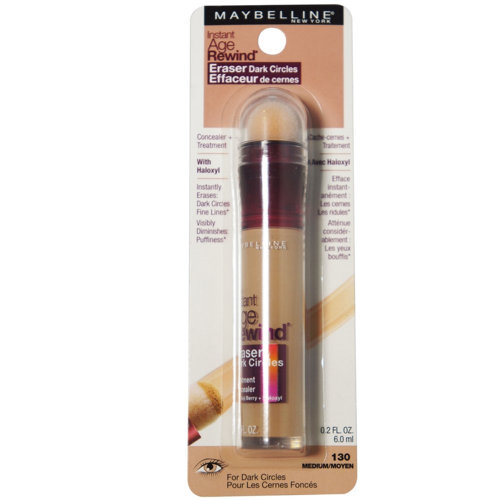 Maybelline Instant Age Rewind Eraser Dark Circles Treatment Concealer, Medium .2 oz (Pack of 11)